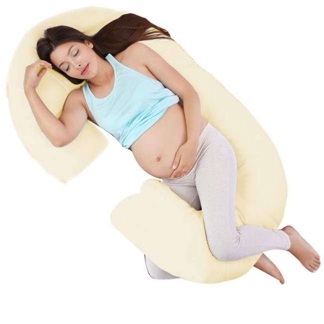 C Shape Total Body Pillow For Expectant Mothers