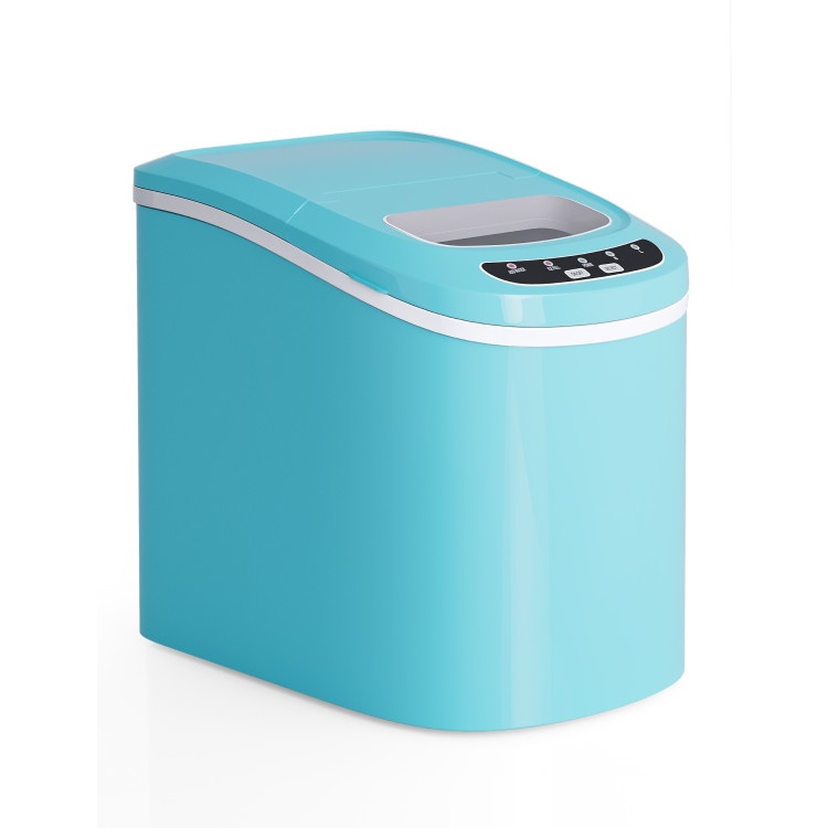 Mini Portable Electric Ice Maker Machine With Ice Scoop