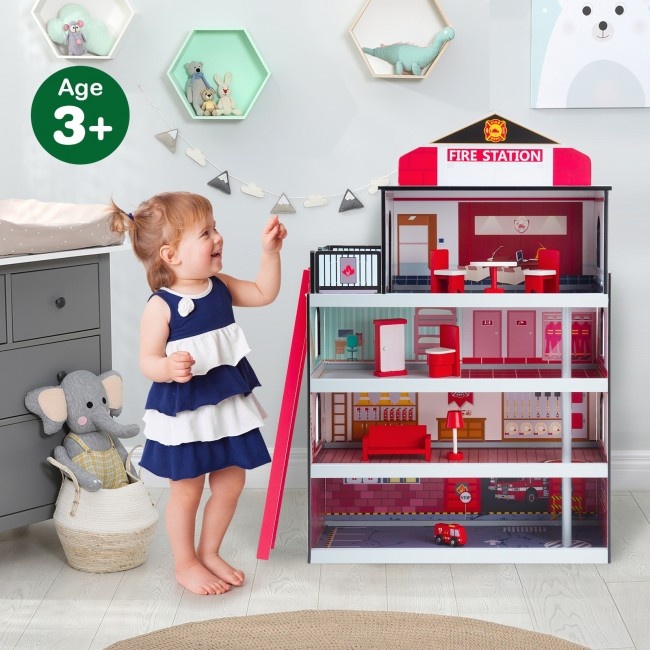 fire station dollhouse