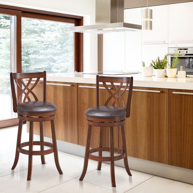 360° Swivel Counter Height Chairs