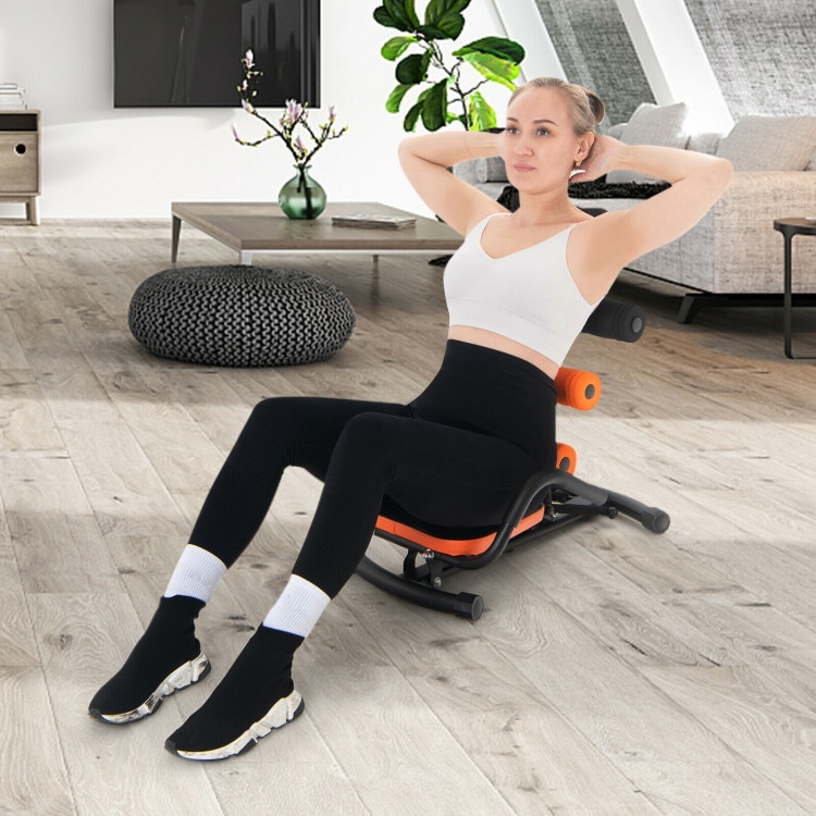 Core Fitness Abdominal Trainer Crunch Exercise Bench Machine
