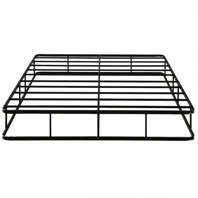 9 Inch Platform Low Profile Bed Frame Steel Slat Mattress Foundation