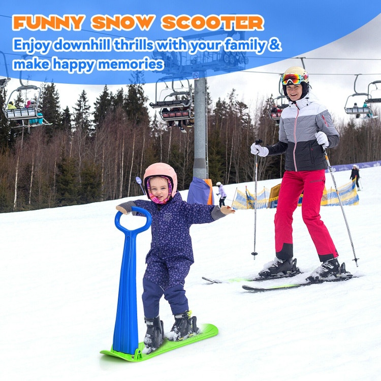 1-Rider Snow Scooter With Grip Handle