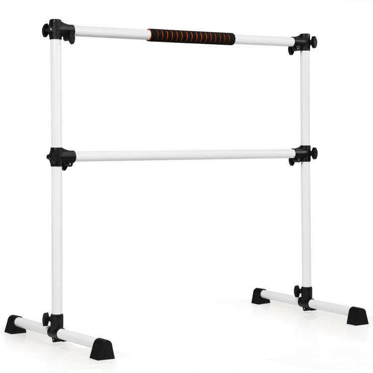 4 Feet Portable Ballet Barre With Adjustable Height