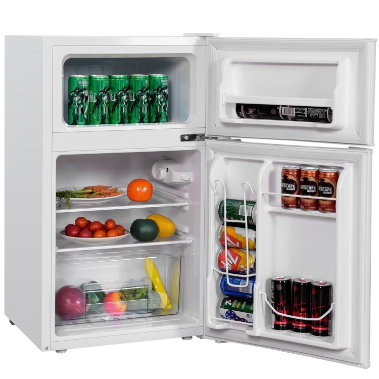 3.2 Cu Ft Compact Stainless Steel Refrigerator