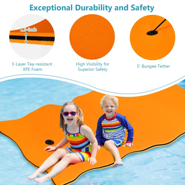 3-Layer Relaxing Tear-Proof Water Mat