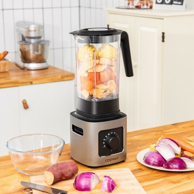 1500W 5-Speed Countertop Smoothie Blender With 5 Presets And 68Oz Tritan Jar