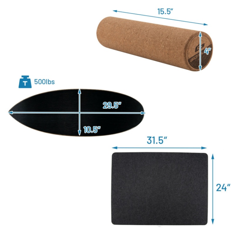 Balance Board Trainer For Core Strength