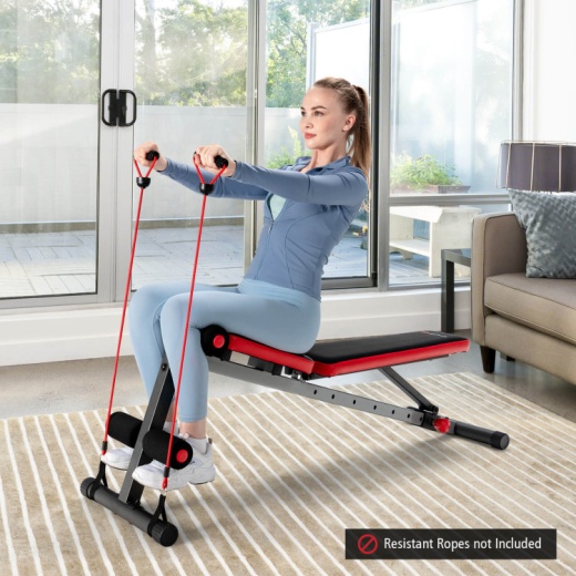 Multi-Function Weight Bench With Adjustable Backrest