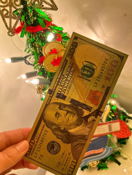 100 Dollars Feng Shui Bill - Set Of 3