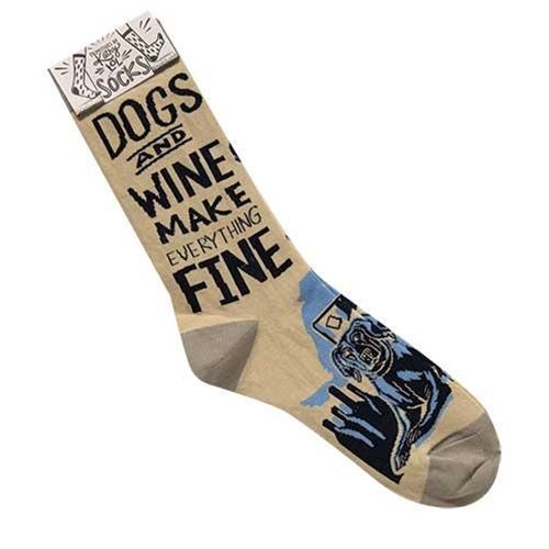 Dogs & Wine Socks