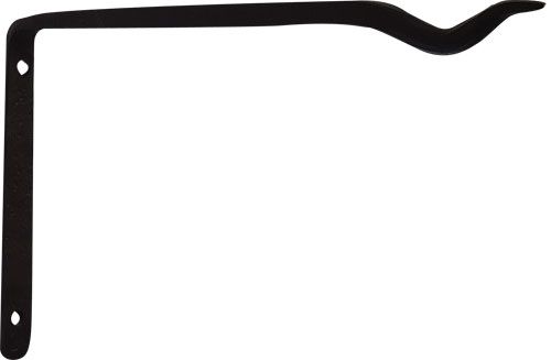 Rustic Charm Lamp Hook - Wrought Iron Decorative Hook for Home Decor