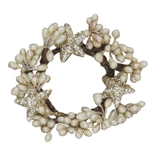 Platinum Pip Ring w/Stars
