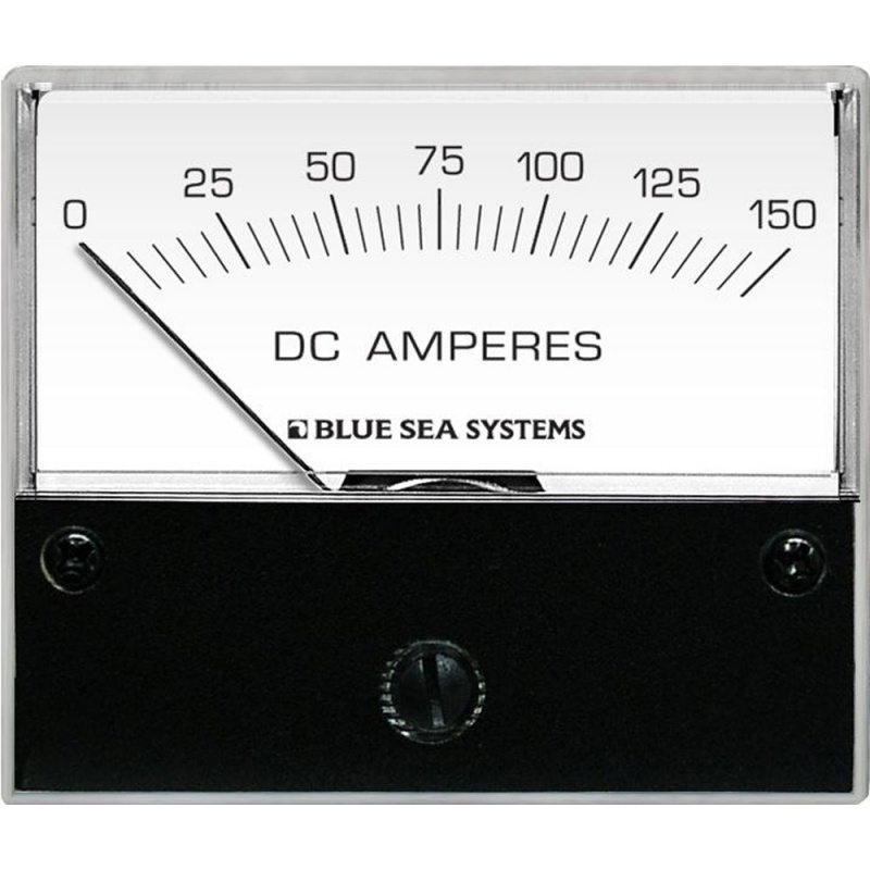 Blue Sea 8018 Dc Analog Ammeter - 2-3/4" Face, 0-150 Amperes Dc