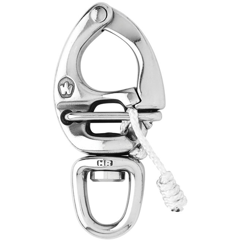 Wichard Hr Quick Release Snap Shackle With Swivel Eye - 130Mm Length - 5-1/8"