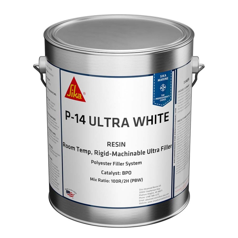 Sika Sikabiresin® Ap014 White Gallon Can Bpo Hardener Required