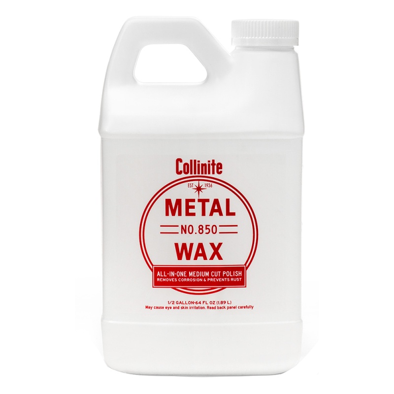 Collinite 850 Metal Wax - Medium Cut Polish - 64Oz