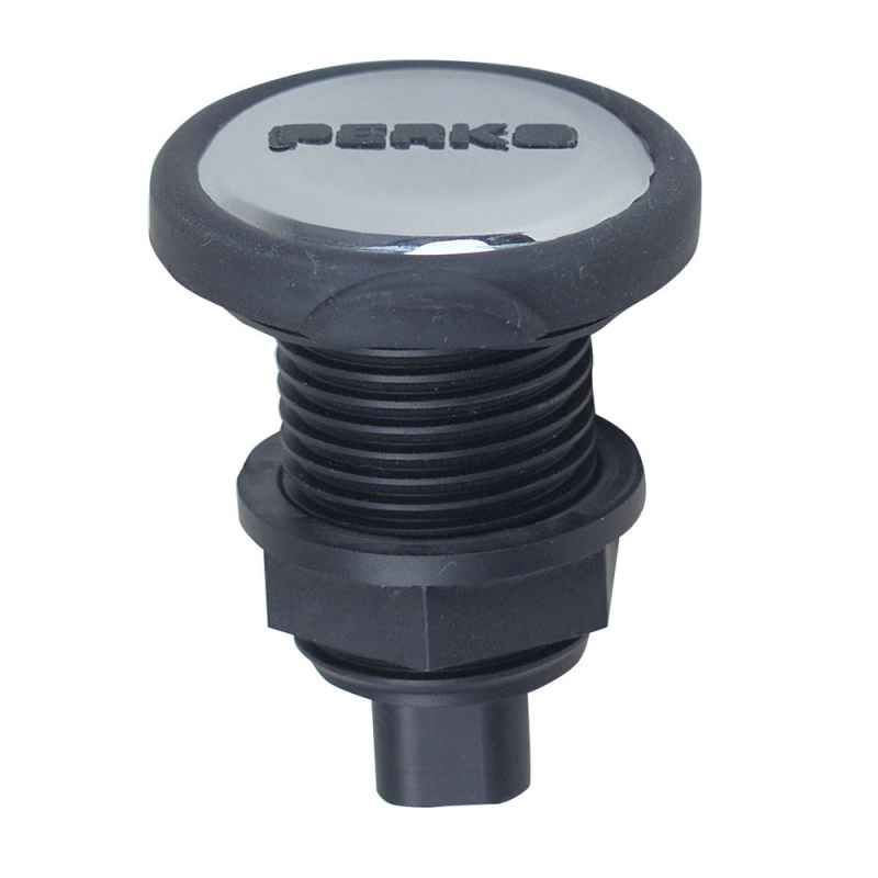 Perko Mini Mount Plug-In Type Base - 2 Pin - Chrome Plated Insert