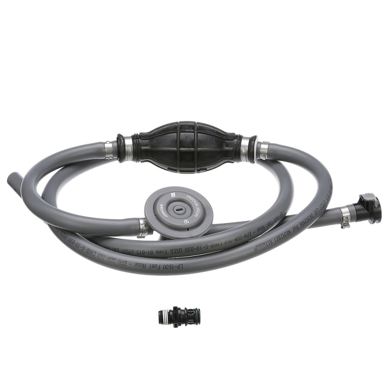 Attwood Universal Fuel Line Kit - 3/8" Dia. X 6' Length W/Sprayless Connectors & Fuel Demand Valve