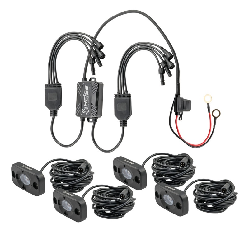 Heise Rgb Accent Lighting Kit - 4 Pack