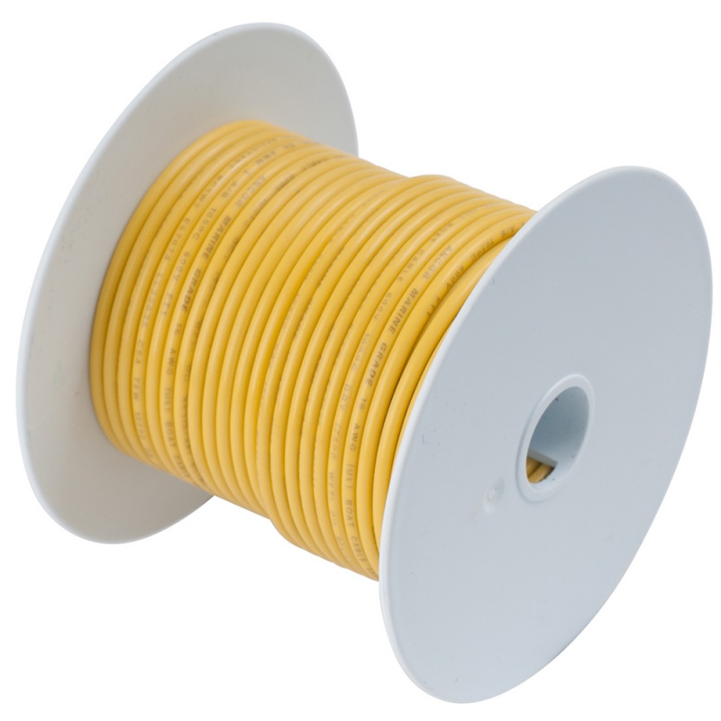 Ancor Yellow 10 Awg Tinned Copper Wire - 500'