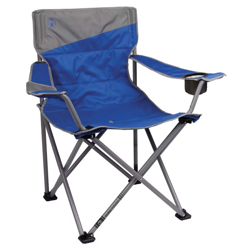 Coleman Big & Tall Quad Camping Chair - Blue