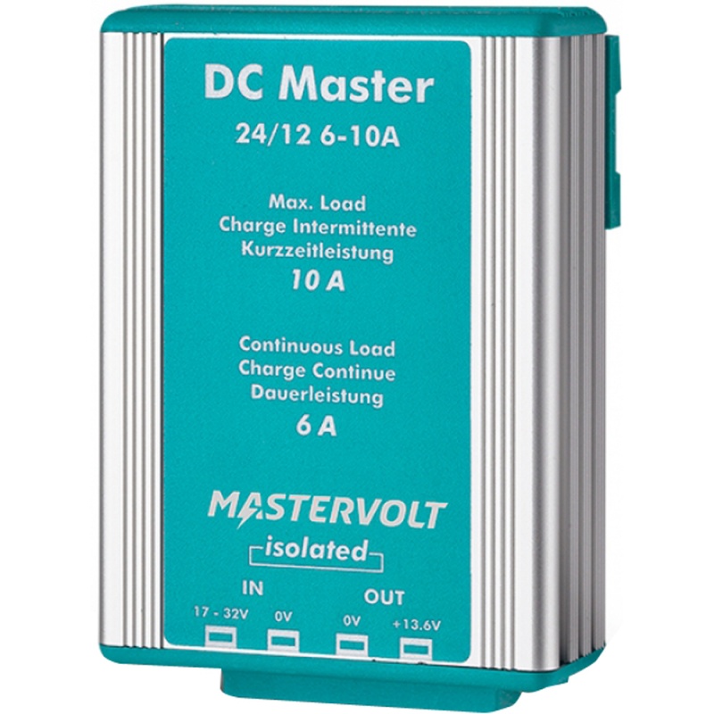 Mastervolt Dc Master 24V To 12V Converter - 6A W/Isolator