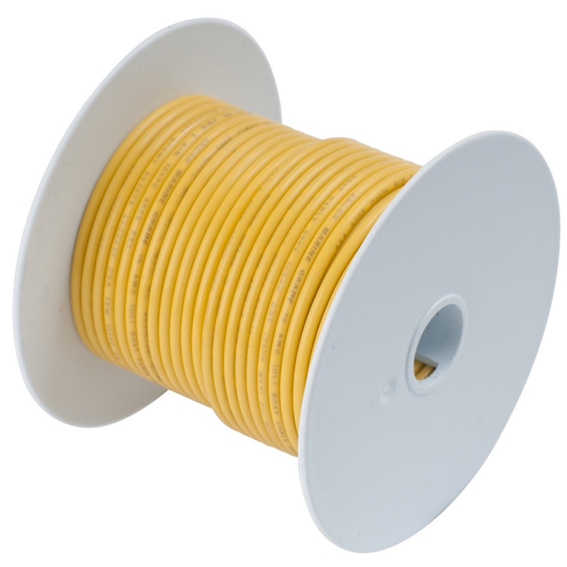 Ancor Yellow 8 Awg Battery Cable - 25'