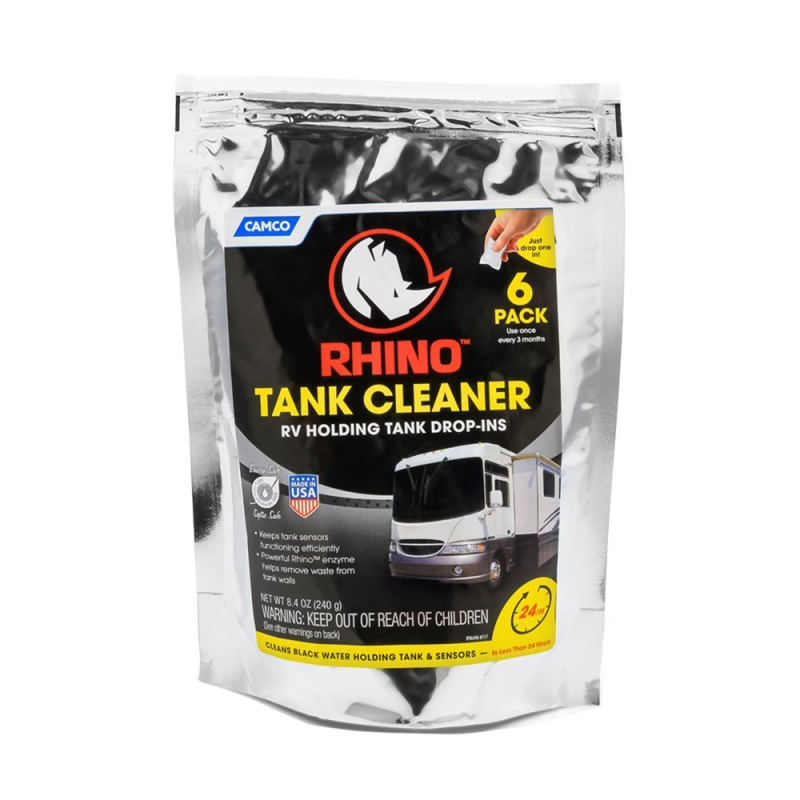 Camco Rhino Holding Tank Cleaner Drop-Ins - 6-Pack