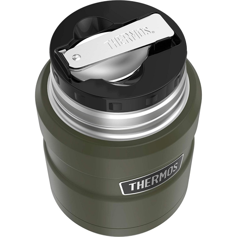 Thermos Stainless King™ Vacuum Insulated Stainless Steel Food Jar - 16Oz - Matte Army Green