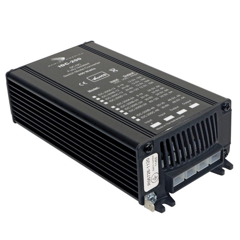 Samlex 200W Fully Isolated Dc-Dc Converter - 16A - 30-60V Input - 12V Output