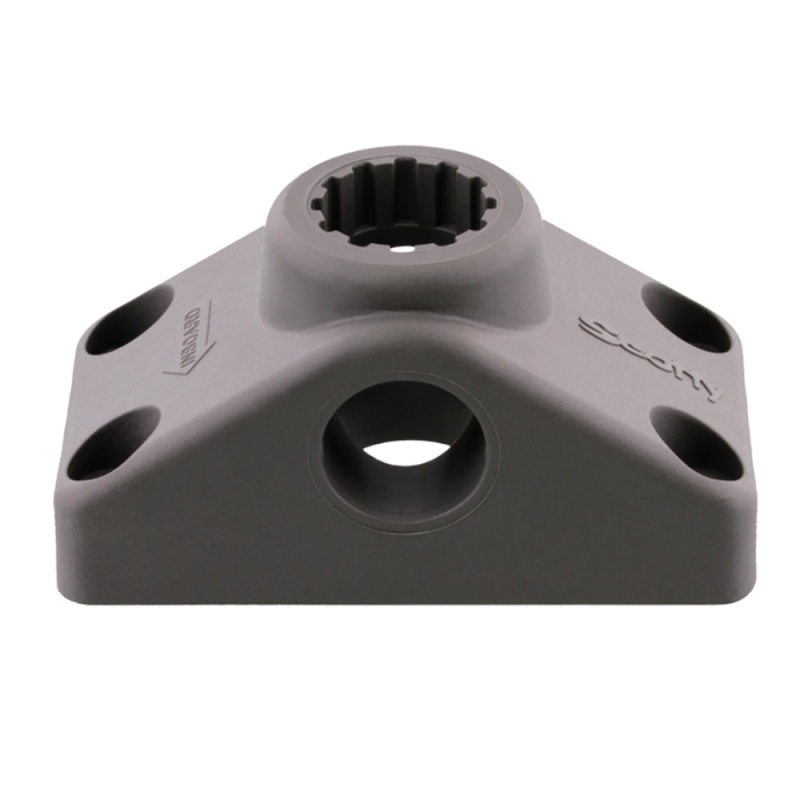Scotty 241 Combination Side Or Deck Mount - Grey