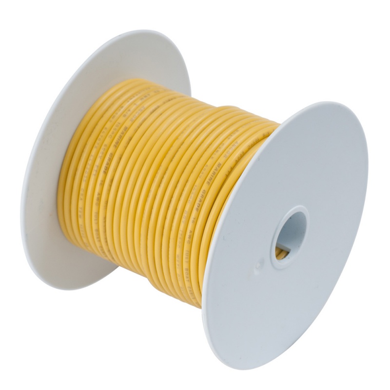 Ancor Yellow 6 Awg Tinned Copper Wire - 500'