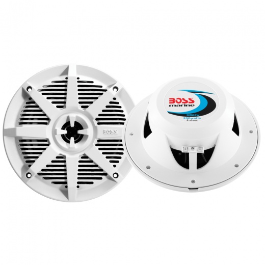 Boss Audio 6.5 MR62W Marine Speaker - White - 200W