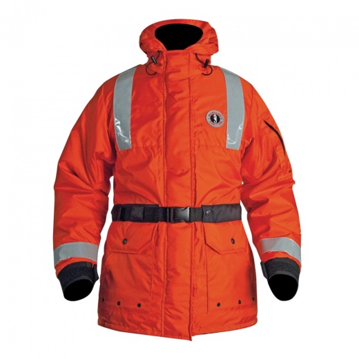 Mustang Thermosystem Plus Flotation Coat in Orange - Large