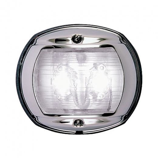 Perko Led Stern Light - White - 12V - Chrome Plated Housing