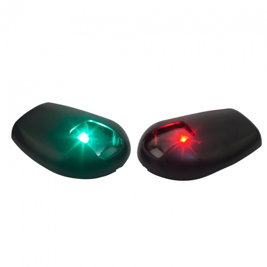 Sea-Dog Black Side Mount Led Navigation Lights - 1 Nm - Port & Starboard