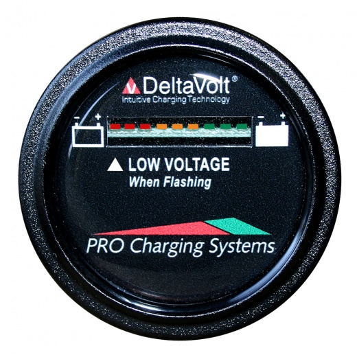Dual Pro Battery Fuel Gauge - Deltaview Link Compatible - 48V System