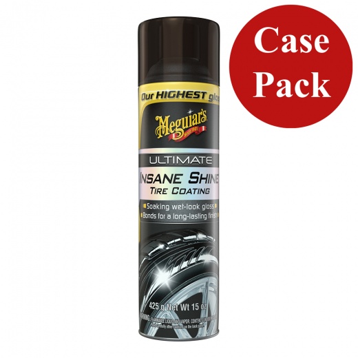 Meguiar's Ultimate Insane Shine Tire Coating - 15Oz. Case of 6