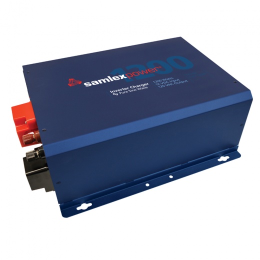 Samlex Evolution F Series 1200W, 120V Pure Sine Inverter/Charger W/12V Input & 60 Amp Charger W/Hard Wiring