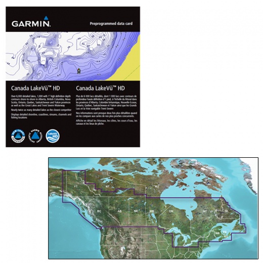 Garmin Canada LakeVü HD G3 - MicroSD/SD