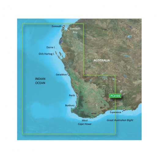 Garmin Bluechart G3 Hd - Hxpc410s - Esperance To Exmouth Bay - Microsd/Sd