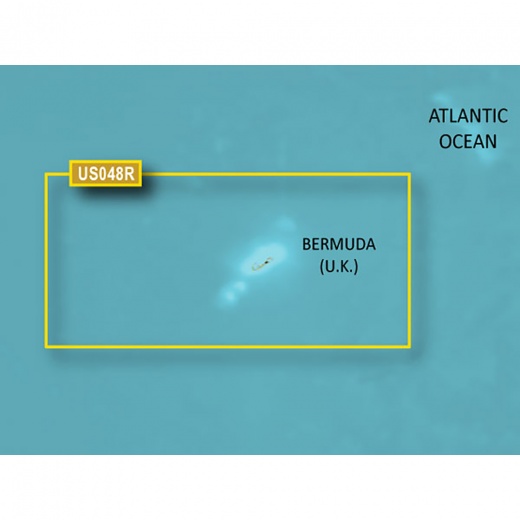 Garmin Bluechart G3 Vision HD - VUS048R - Bermuda - MicroSD/SD Card