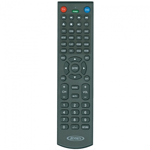 Jensen TV Remote F/Led TV's - Replacement Remote Control