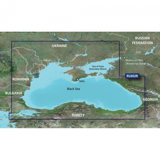 Garmin Bluechart® G3 Hd - Hxru002r - Black Sea & Azov Sea - Microsd™/Sd™