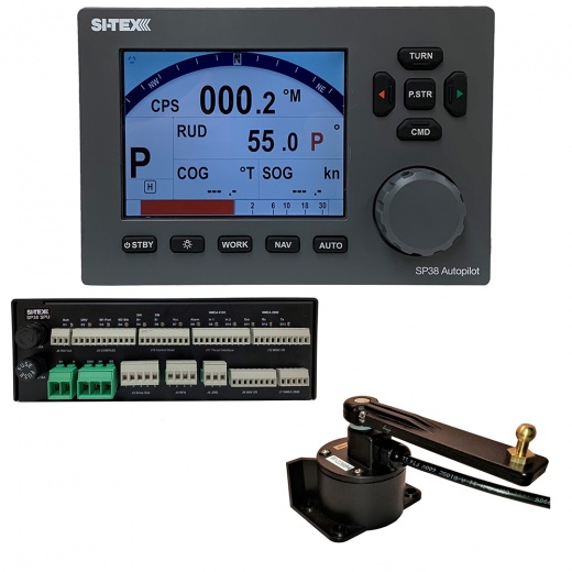 Si-Tex Sp38-4 Autopilot Core Pack Including Rotary Feedback Only, No Compass Or Pump