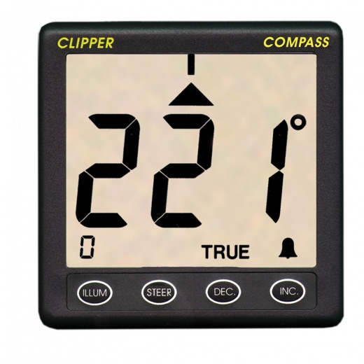 Clipper Compass System with Remote Fluxgate Sensor