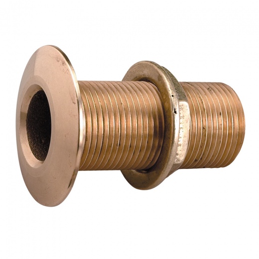Perko 1-1/4 Thru-Hull Fitting W/Pipe Thread Bronze Made In The Usa
