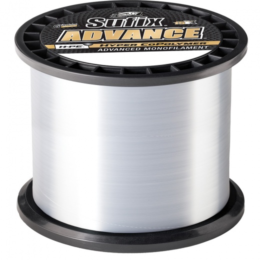 Sufix Advance Monofilament - 10Lb - Clear - 1200 Yds