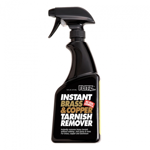 Flitz Instant Brass & Copper Tarnish Remover - 16. Oz Spray